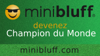 Loic joue au Minibluff